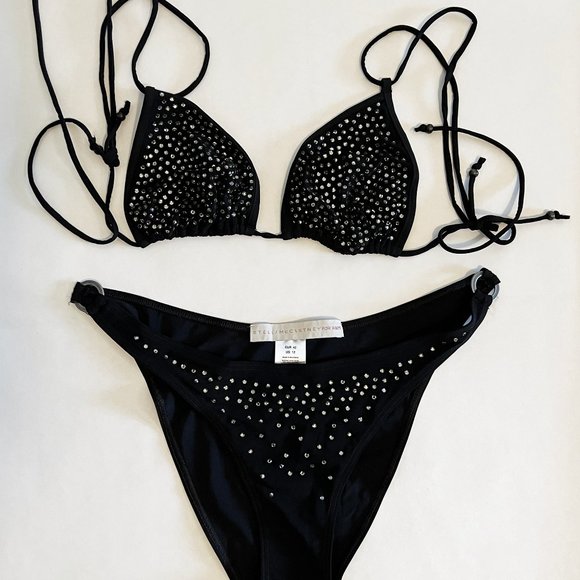 Stella Mccartney for H&M rhinestone bikini 12 - RARE EUR42 - Picture 2 of 4